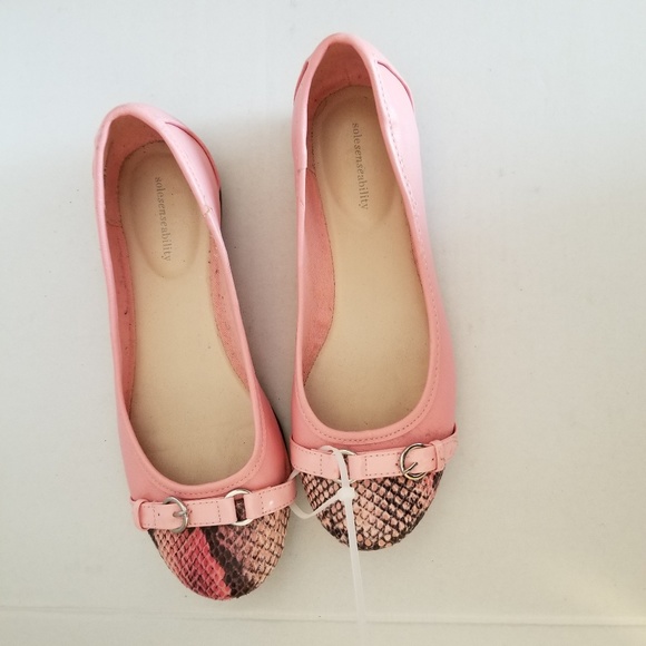 SOLE SENSEABILITY Shoes - SOLE SENSEABILITY PINK BALLET FLAT 6M